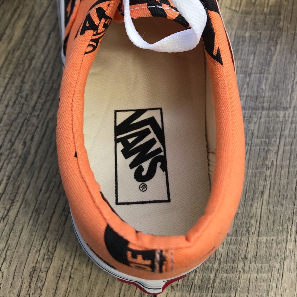 NWT VANS Era Logo MIx Tangerine 🍊 W AUTHENTIC - Picture 8 of 8